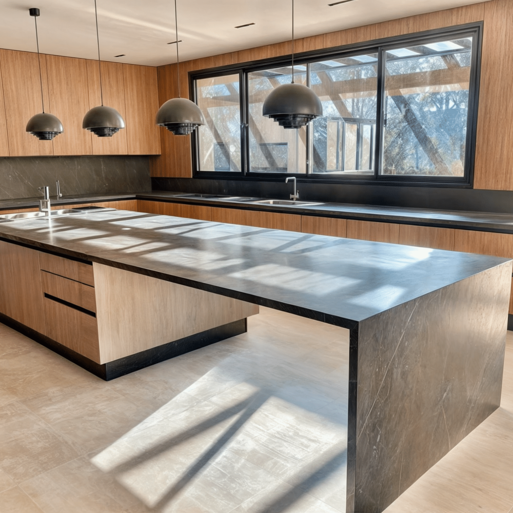 Diseño de cocina en Carmel Barrio Privado. Este proyecto de diseño de interiores de cocina combina elegancia y funcionalidad